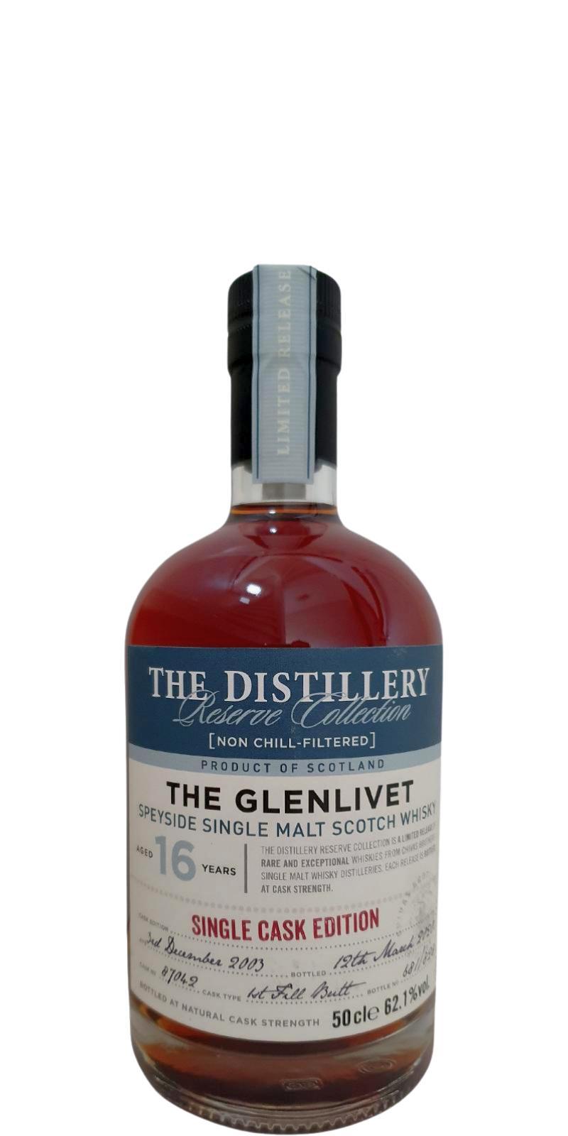 Glenlivet 2003  The Distillery Reserve Collection