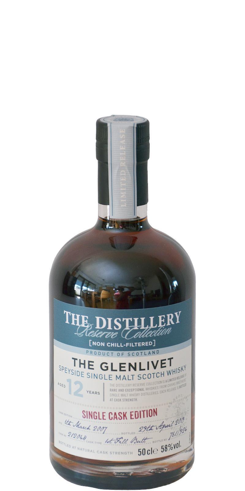 Glenlivet 2007  The Distillery Reserve Collection