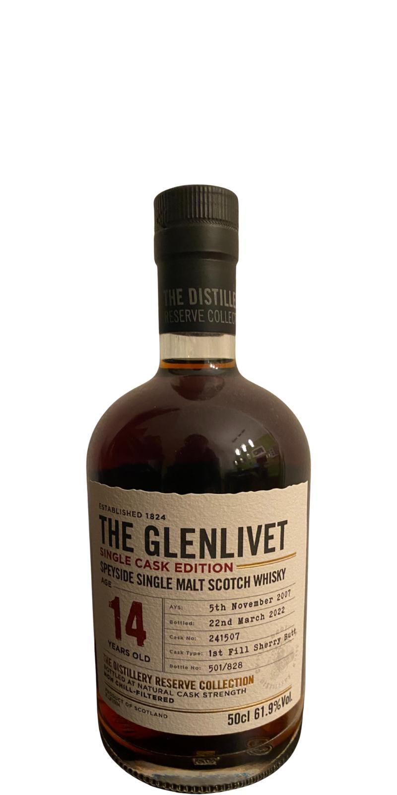 Glenlivet 2007  Single Cask Edition