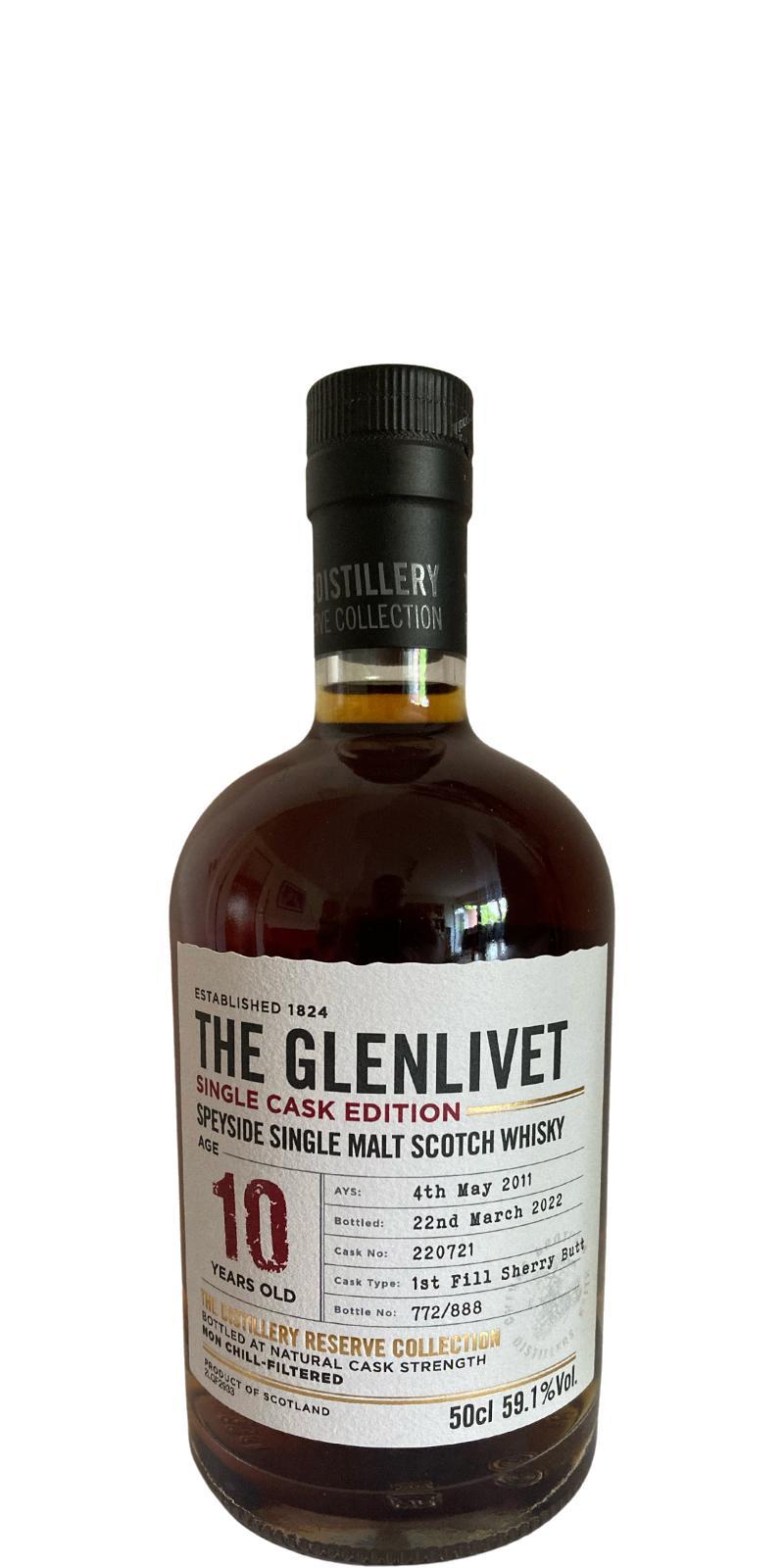 Glenlivet 2011  Distillery Reserve Collection