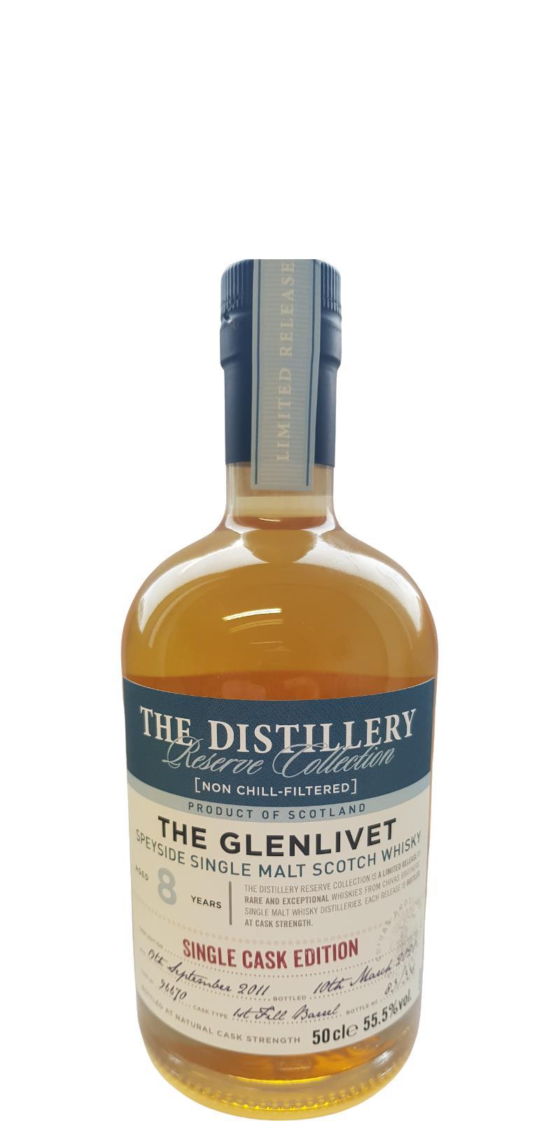 Glenlivet 2011  The Distillery Reserve Collection - Single Malt Editon