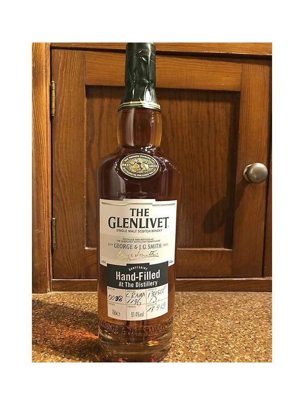 Glenlivet 24-year-old  Hand-filled at the distillery