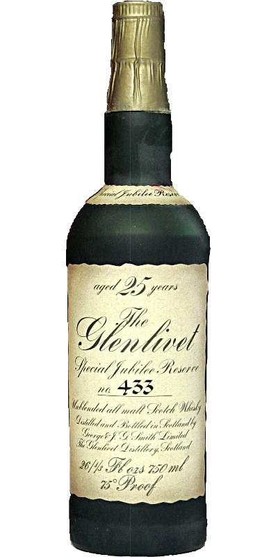 Glenlivet 25-year-old  Special Jubilee Reserve