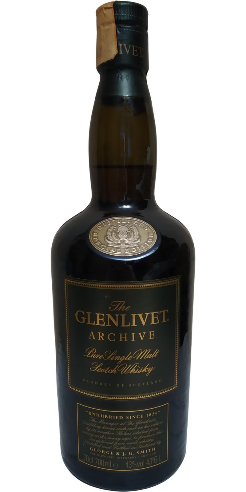 Glenlivet Archive  Distillers Special Edition
