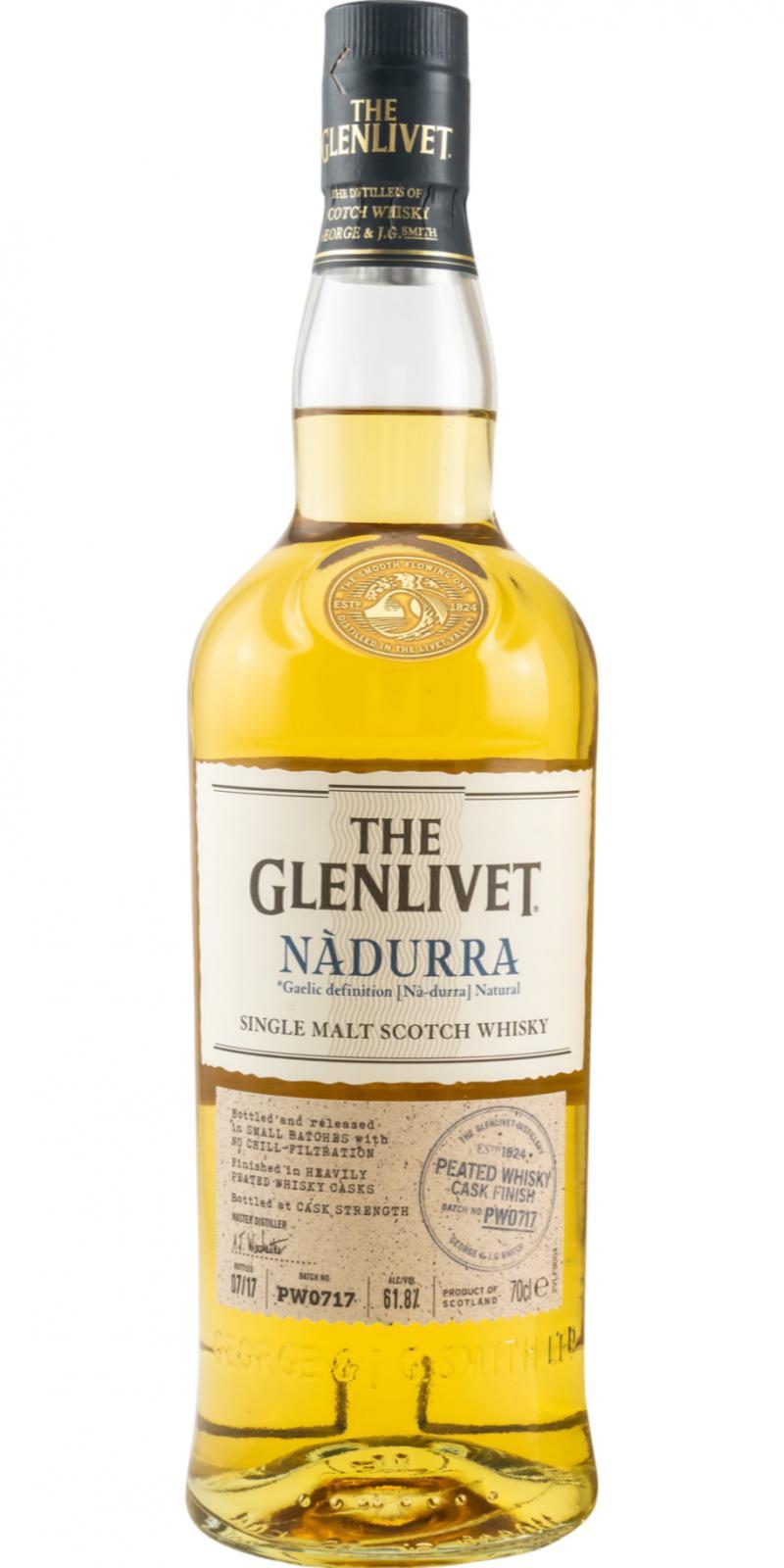 Glenlivet Nàdurra  Peated
