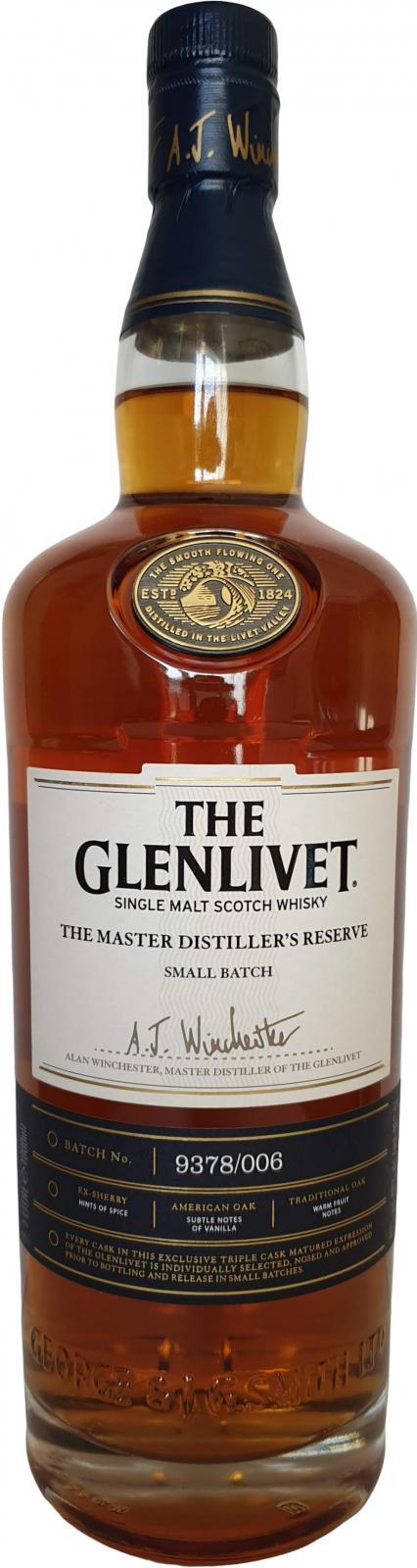 Glenlivet The Master Distiller's Reserve  Small Batch