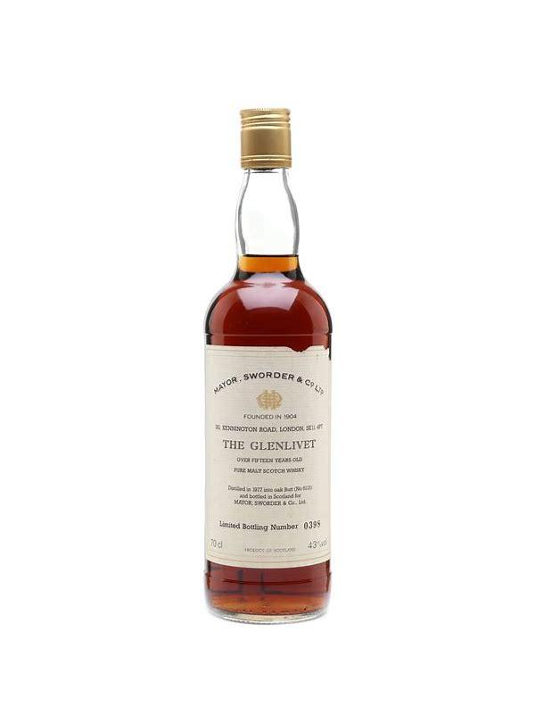 Glenlivet 1977 DR  Individual Cask Bottling