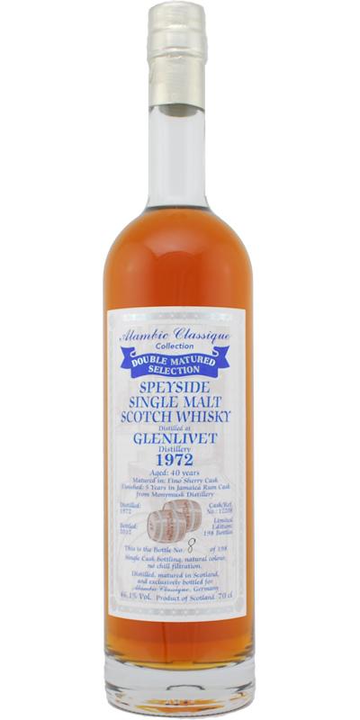 Glenlivet 1972 AC  Double Matured Selection