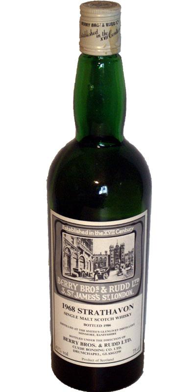Glenlivet 1968 BR  Strathavon