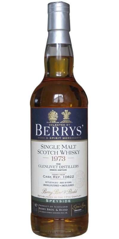Glenlivet 1973 BR  Berrys'