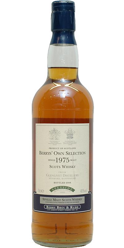 Glenlivet 1975 BR  Berrys' Own Selection