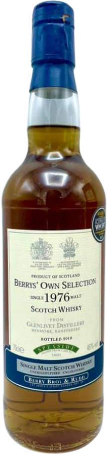 Glenlivet 1976 BR  Berrys' Own Selection