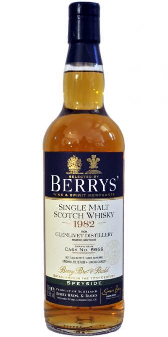 Glenlivet 1982 BR  Berrys'
