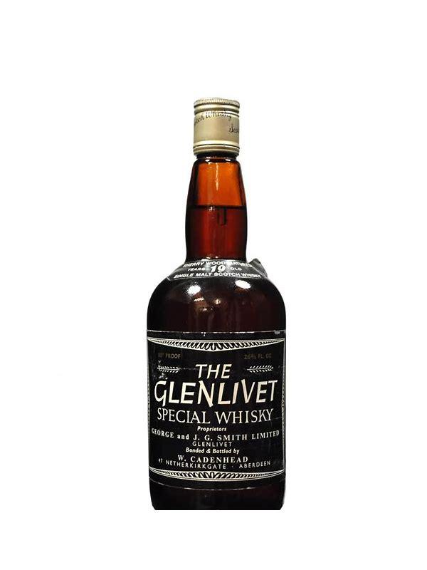 Glenlivet 19-year-old CA  Dumpy Bottle