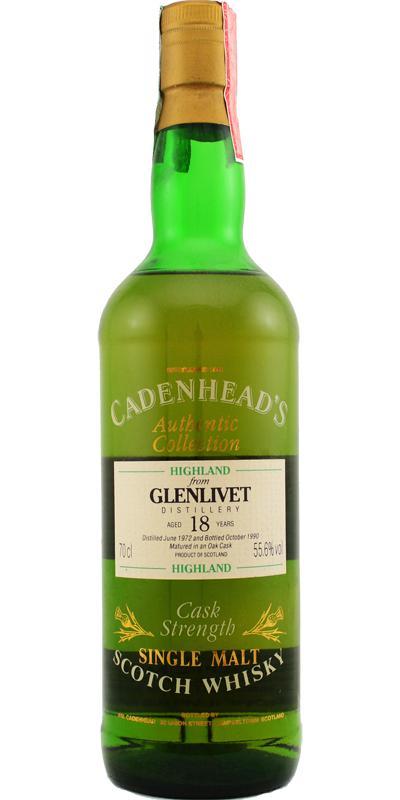 Glenlivet 1972 CA  Authentic Collection
