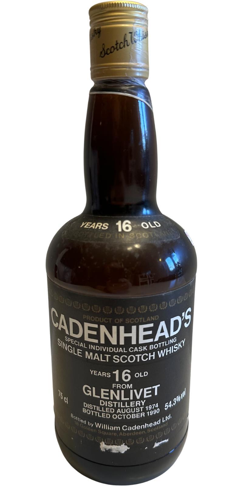 Glenlivet 1974 CA  Dumpy Bottle