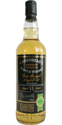 Glenlivet 1988 Minmore CA  Authentic Collection