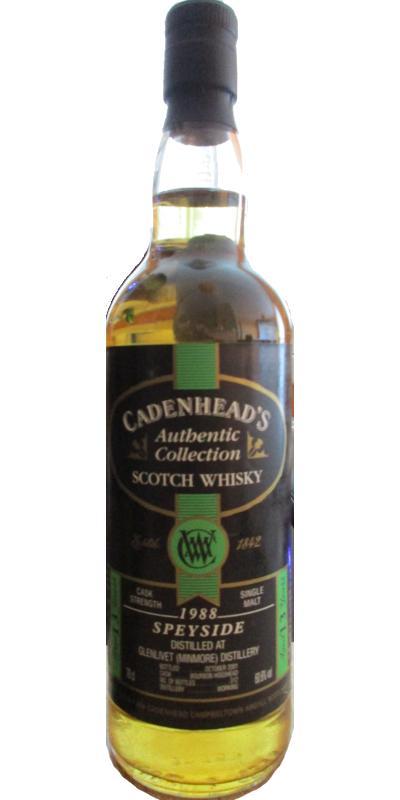 Glenlivet 1988 Minmore CA  Authentic Collection