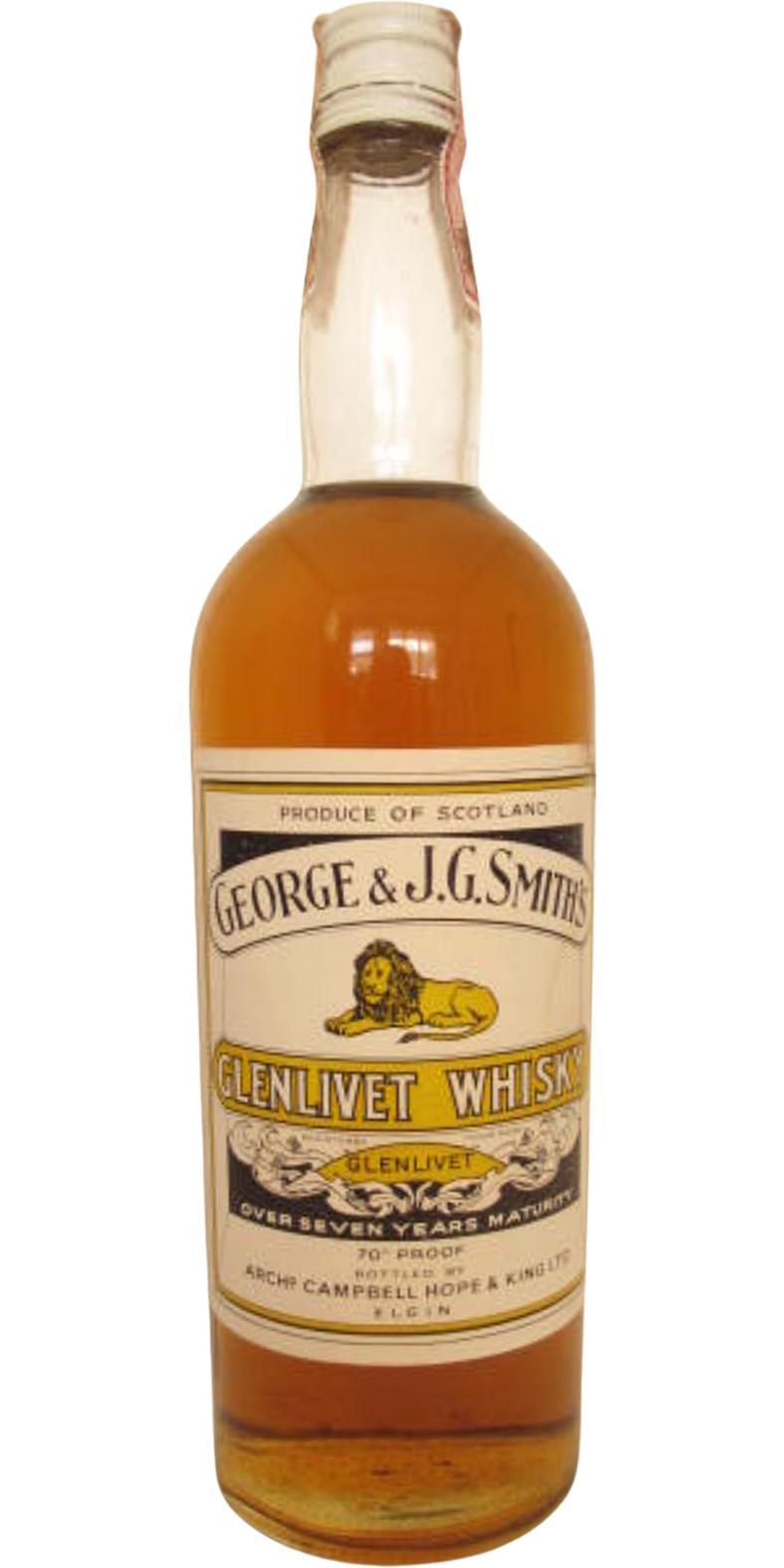 Glenlivet 07-year-old CH&K  George & J.G. Smith's