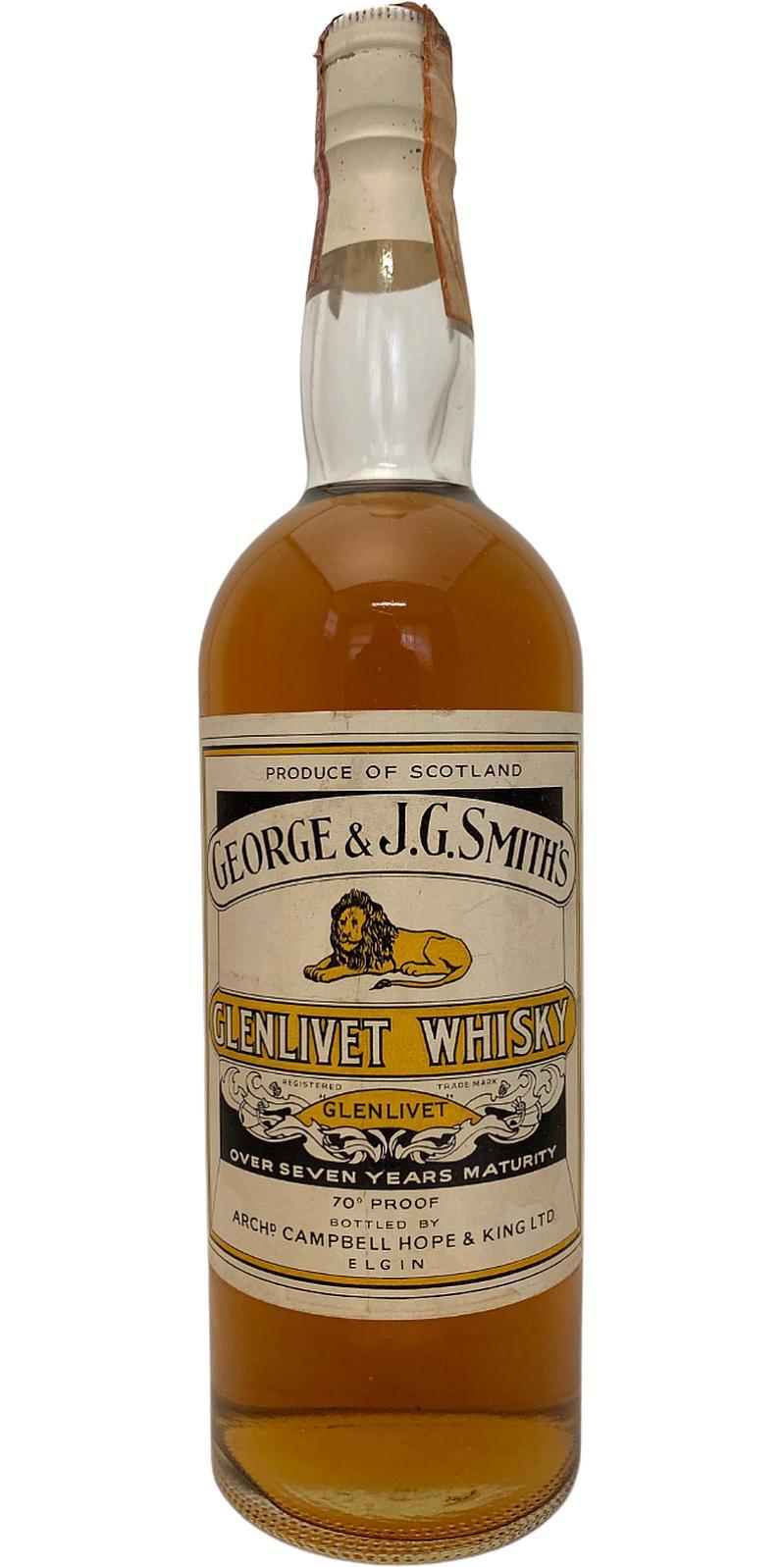 Glenlivet 07-year-old CH&K  George & J.G. Smith's