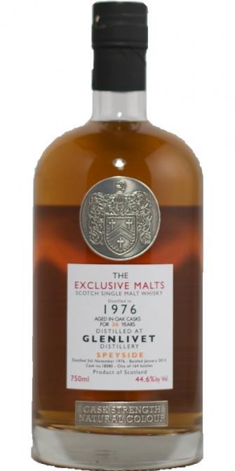 Glenlivet 1976 CWC  The Exclusive Malts