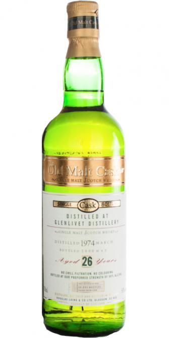 Glenlivet 1974 DL  The Old Malt Cask