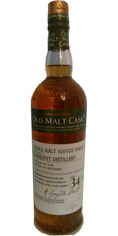 Glenlivet 1977 DL  The Old Malt Cask