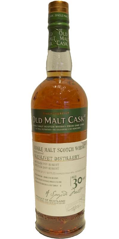 Glenlivet 1979 DL  The Old Malt Cask