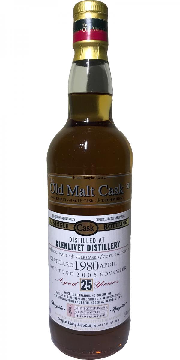 Glenlivet 1980 DL  The Old Malt Cask