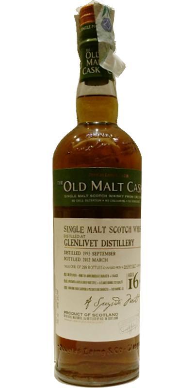 Glenlivet 1995 DL  The Old Malt Cask