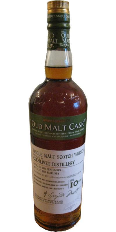 Glenlivet 2001 DL  The Old Malt Cask