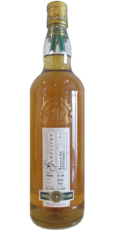 Glenlivet 1970 DT  Rare Auld