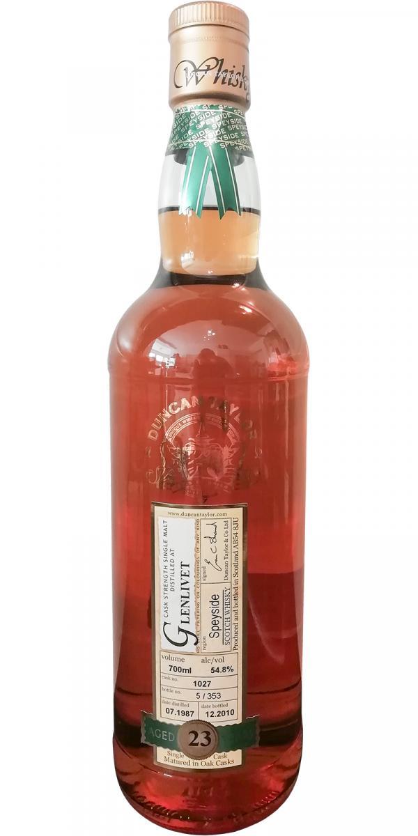 Glenlivet 1987 DT  Rare Auld