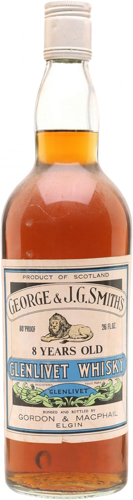 Glenlivet 08-year-old GM  George & J.G. Smith's