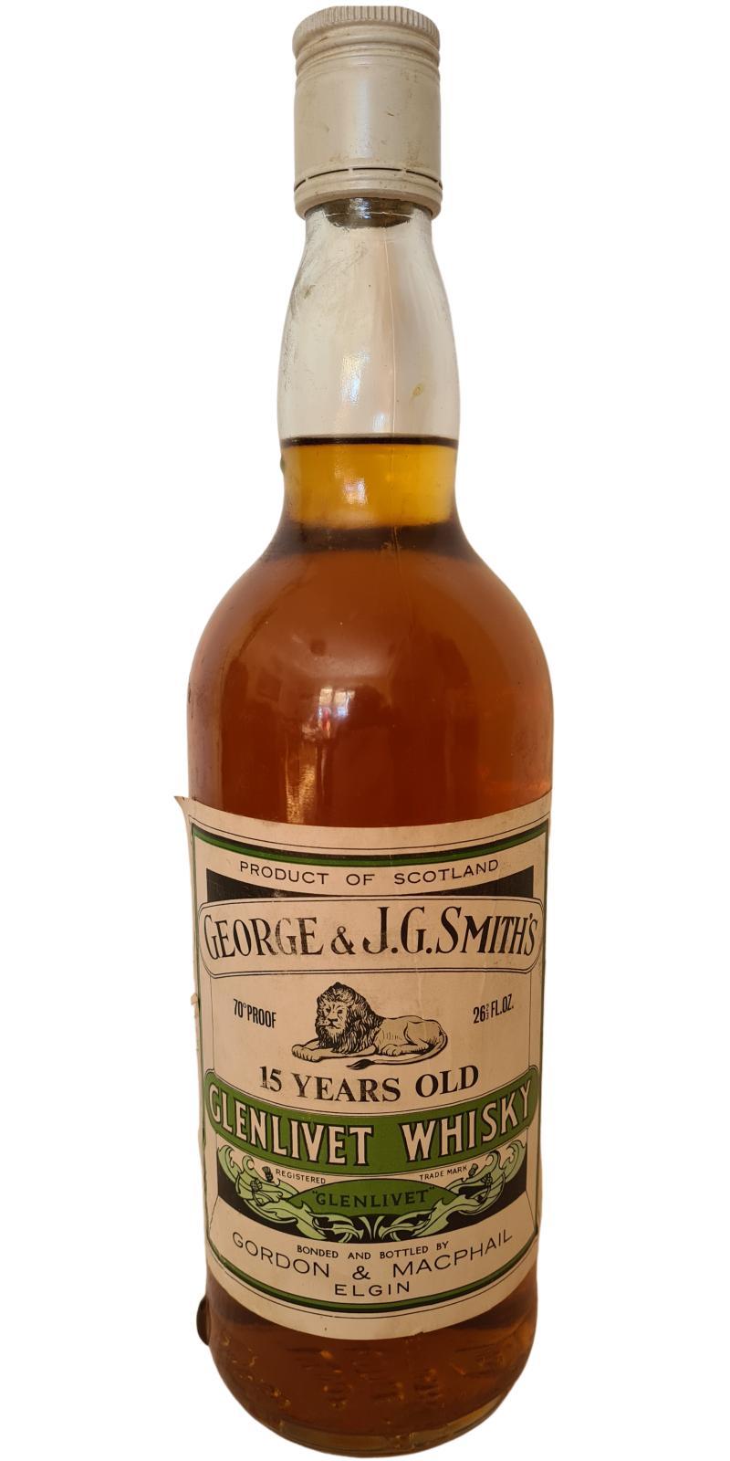 Glenlivet 15-year-old GM  George & J.G. Smith's
