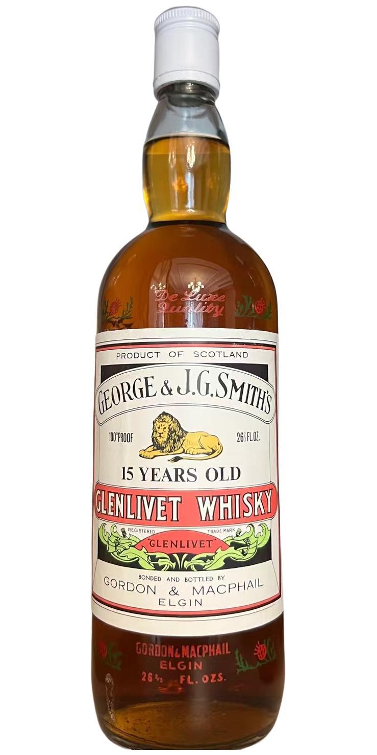 Glenlivet 15-year-old GM  George & J.G. Smith's