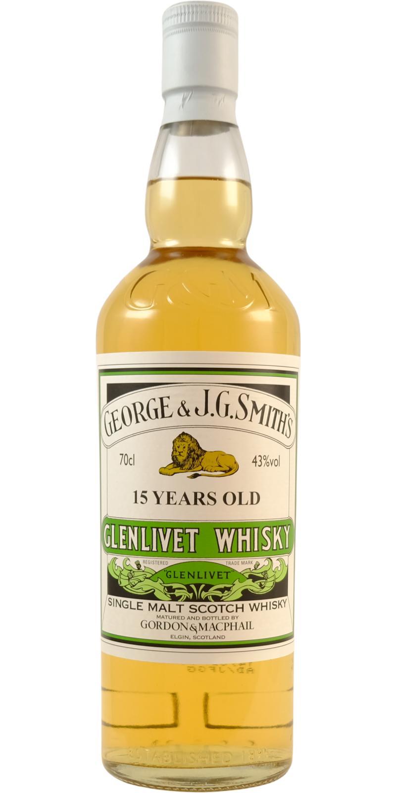 Glenlivet 15-year-old GM  George & J.G. Smith's