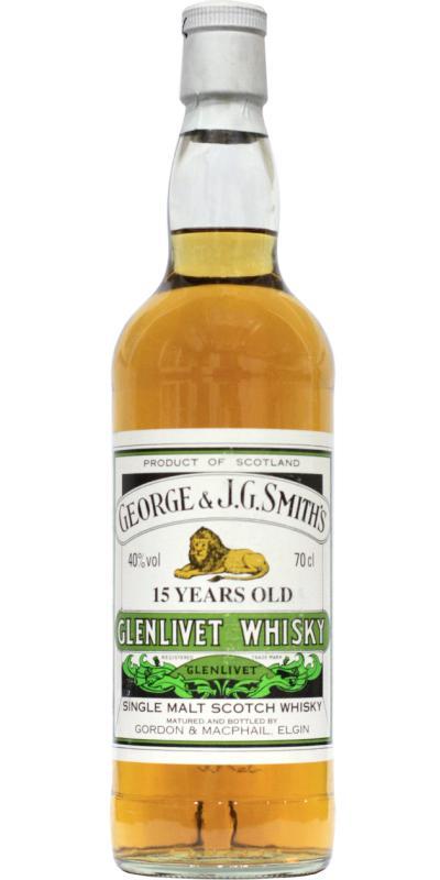 Glenlivet 15-year-old GM  George & J.G. Smith's