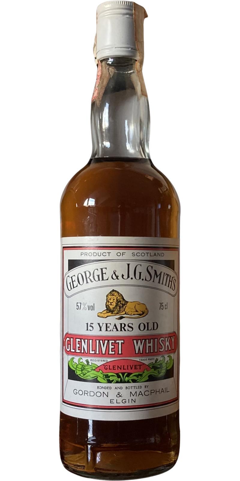 Glenlivet 15-year-old GM  100 Proof - Licensed Bottling