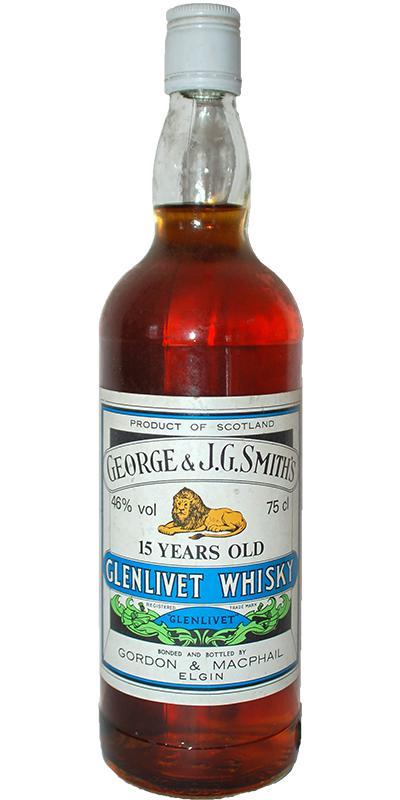 Glenlivet 15-year-old GM  George & J.G. Smith's