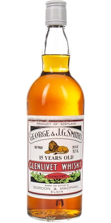 Glenlivet 15-year-old GM  George & J.G. Smith's