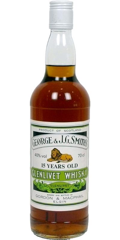 Glenlivet 15-year-old GM  George & J.G. Smith's