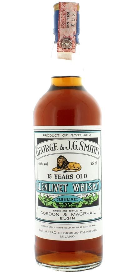 Glenlivet 15-year-old GM  George & J.G. Smith's