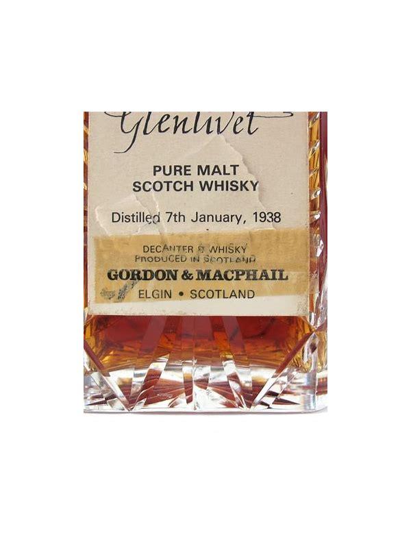 Glenlivet 1938 GM  Crystal Decanter