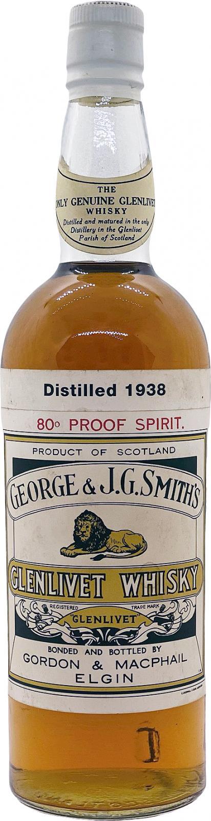 Glenlivet 1938 GM  George & J.G. Smith's