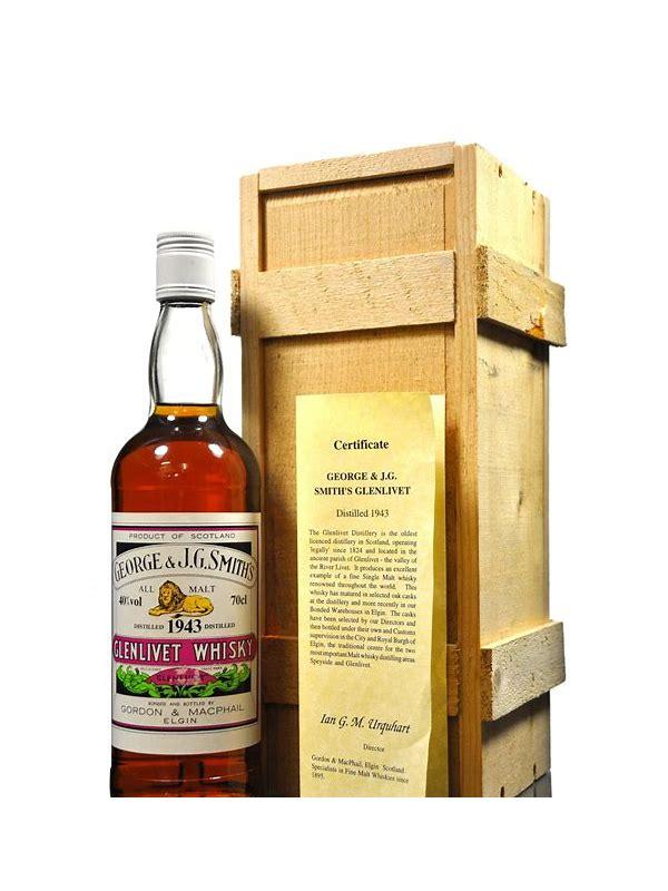 Glenlivet 1943 GM  George & J.G. Smith's - All Malt