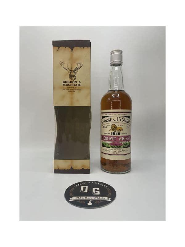 Glenlivet 1950 GM  George & J.G. Smith's - All Malt