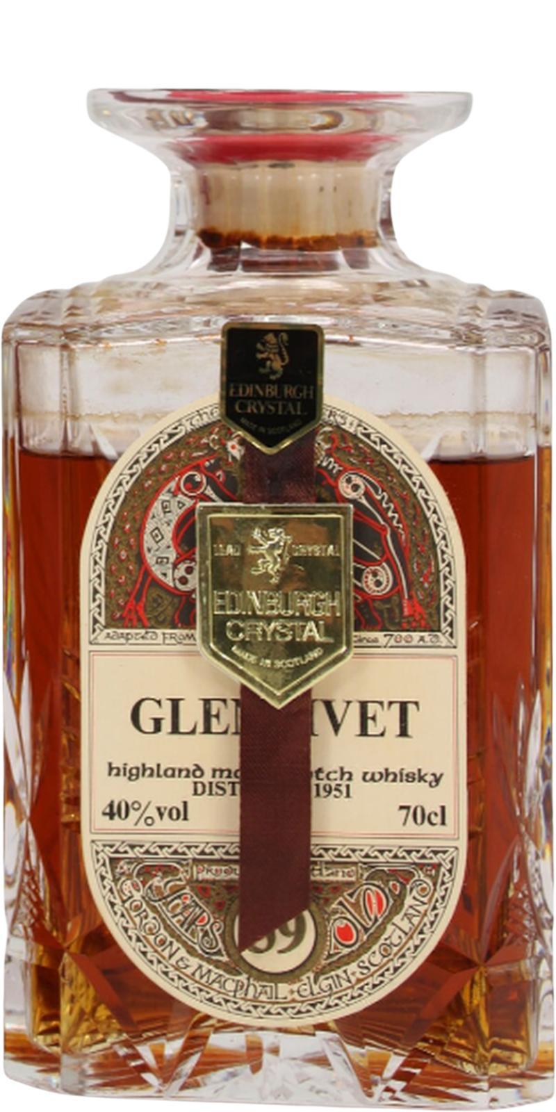 Glenlivet 1951 GM  Celtic Series - The Book of Kells