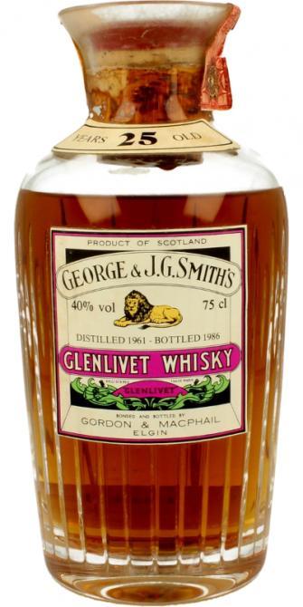 Glenlivet 1961 GM  Decanter