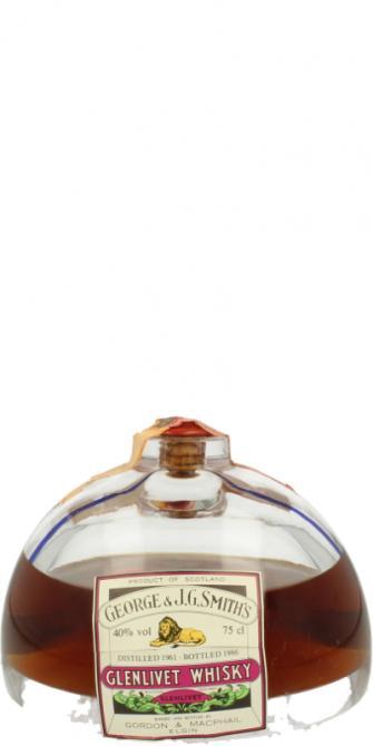 Glenlivet 1961 GM  George & J.G. Smith's